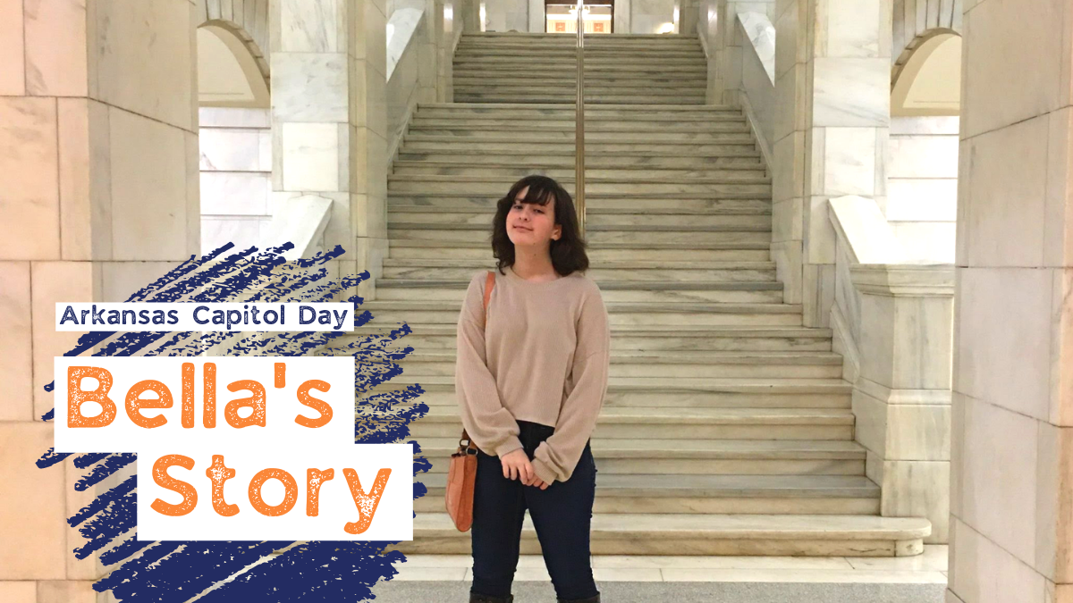 Bella’s Day at the Arkansas State Capitol