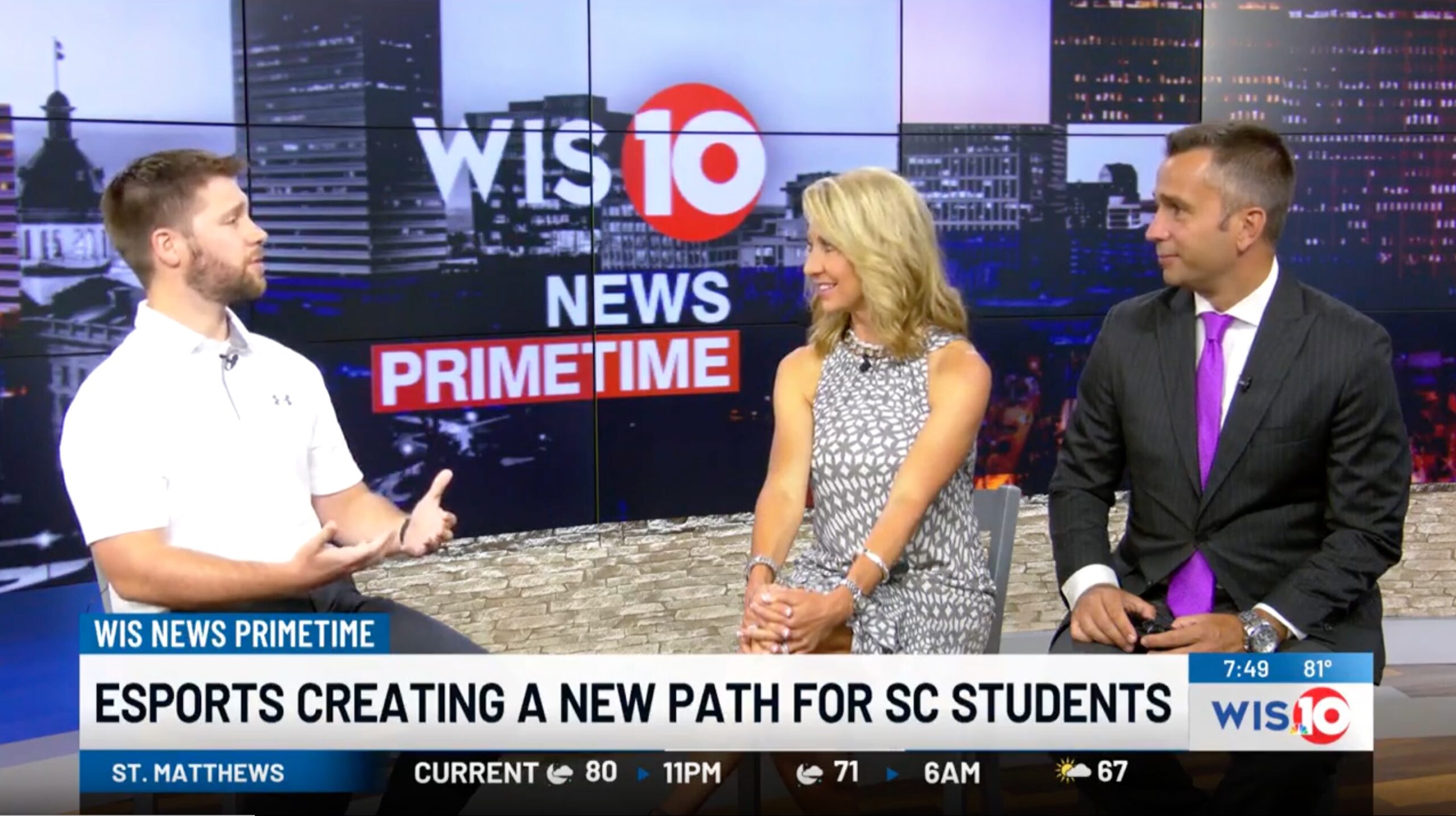 WIS News Primetime: Esports creating a new path for S.C. students
