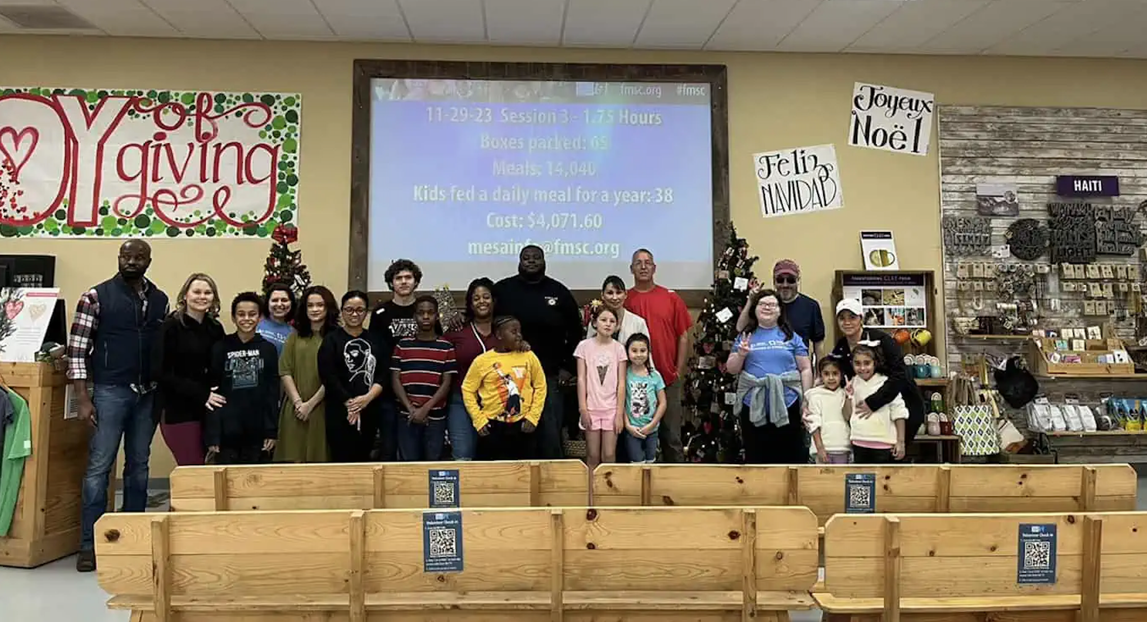 Local students volunteer to package 52,488 Meals at Feed My Starving Children